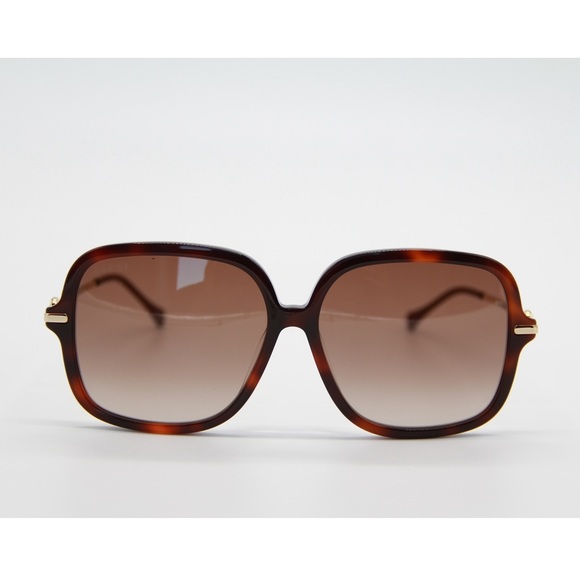 NEW GUCCI GG0884SA 002 HAVANA SQUARE SUNGLASSES GUCCI GG 0884SA BROWN - Picture 4 of 12